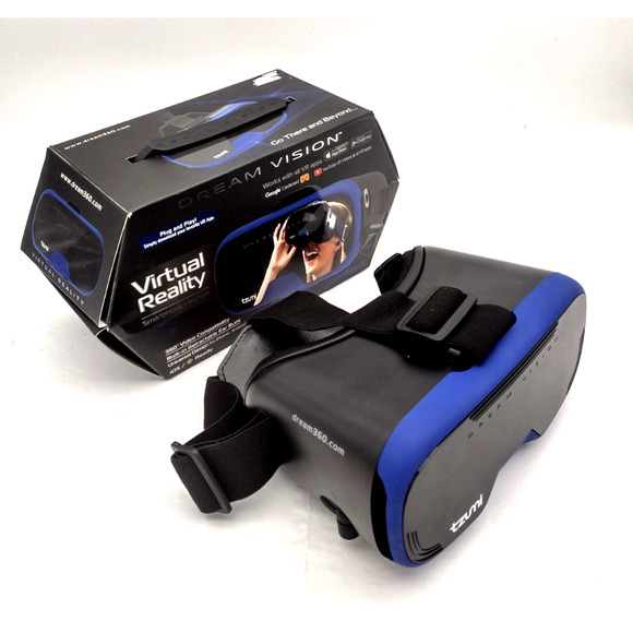 Virtual Reality Smartphone Headset iPhone/Android Ready VR PURPLISH BL - Picture 1 of 4